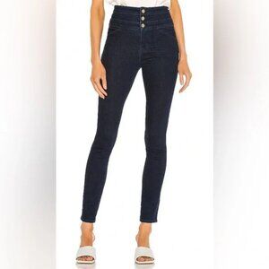 Womens J Brand Annalie Affect Black High Rise Skinny Denim Jean 23